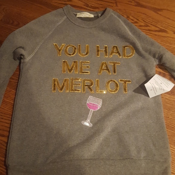 Bow and drape sweatshirt - Picture 2 of 3